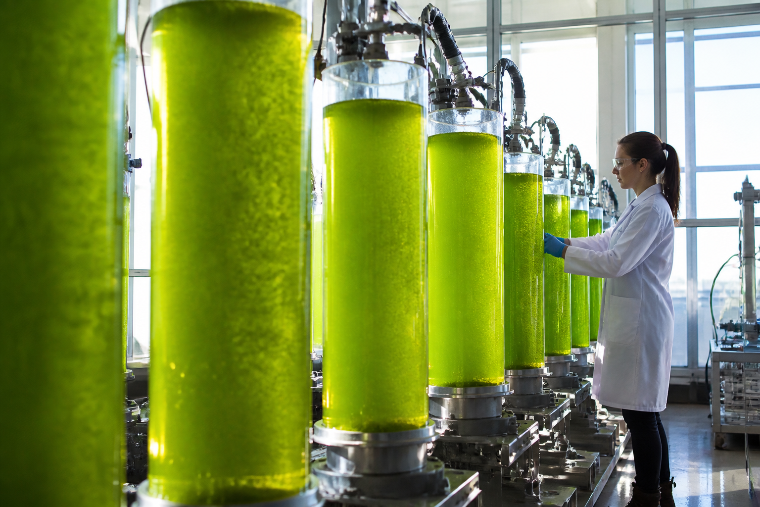 Illustration for the article “The Source of the Source: Why Algae Oil is Quietly Outperforming Fish Oil”